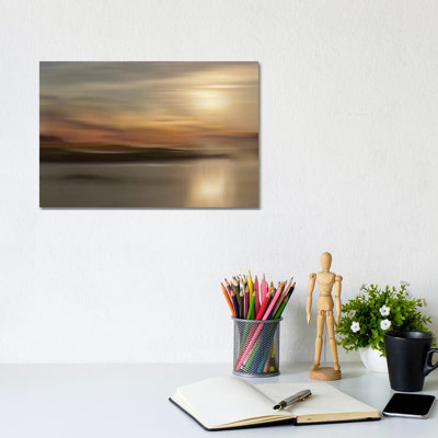 Mystic Lake by Nan - Wrapped Canvas Print