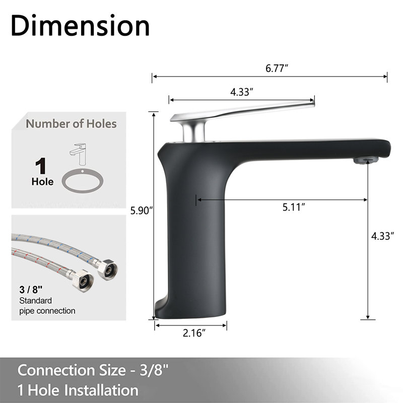 Single-handle Bathroom Faucet
