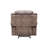 Zubaida Two Tone Chocolate Velvet Glider Recliner-949012010
