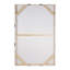 Tableau sur toile avec cadre acrylique, style boîte d'ombre, idéal pour la décoration intérieure - Peinture rectangulaire pour salon - 60 pouces (152 cm), ivoire et gris