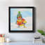 «Groovy Chick and Sky», reproduction d'art sur toile encadrée-904810221-904810239