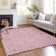 Washable Geometric Indoor / Outdoor Rug