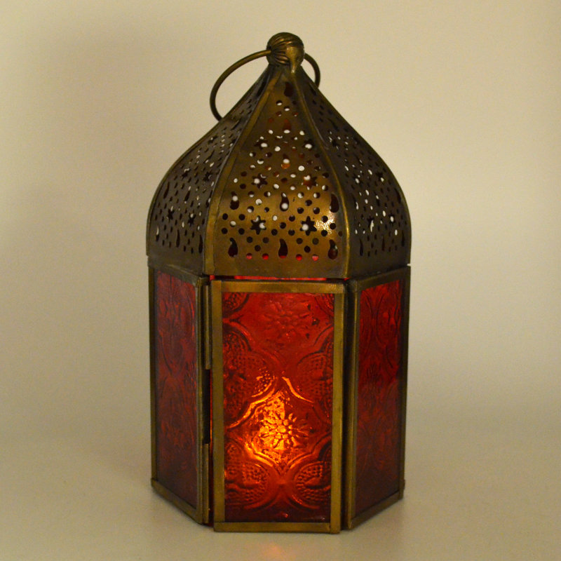 2 Piece Tabletop Lantern Set