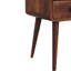 30cm W Solid Wood Bedside Table