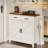Kitchen Storage Cabinet, Modern Farmhouse Buffet Cabinet With Storage, Coffee Bar With 2 Drawers And 2 Doors, Floor Sideboard Buffet For Living Room, Dining Room, Bathroom-511617699