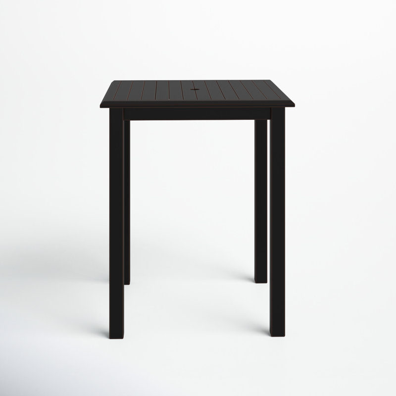 Currier 36'' Aluminum Outdoor Bar Table