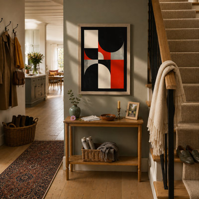 Dynamic Geometry Geometric - Framed Print