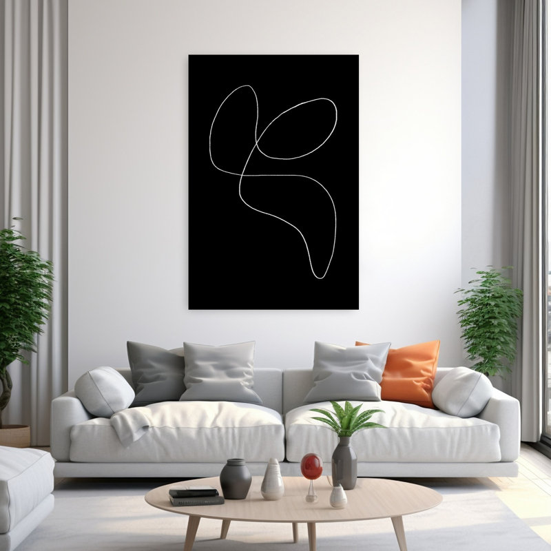 Art contemporain contemporain abstrait, H 60 po x l 40 po