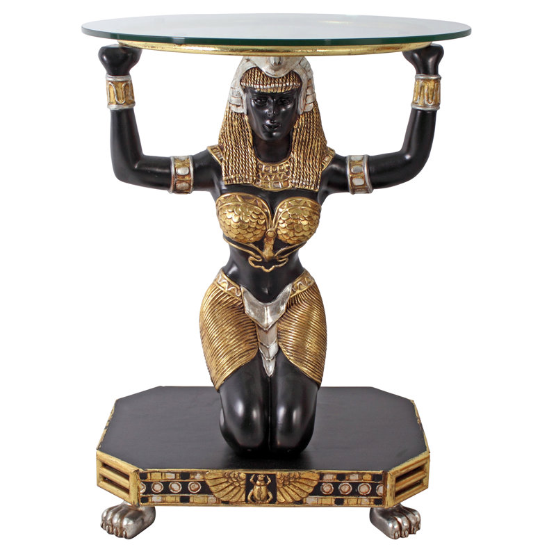 Egyptian Goddess Ma'at Console Table