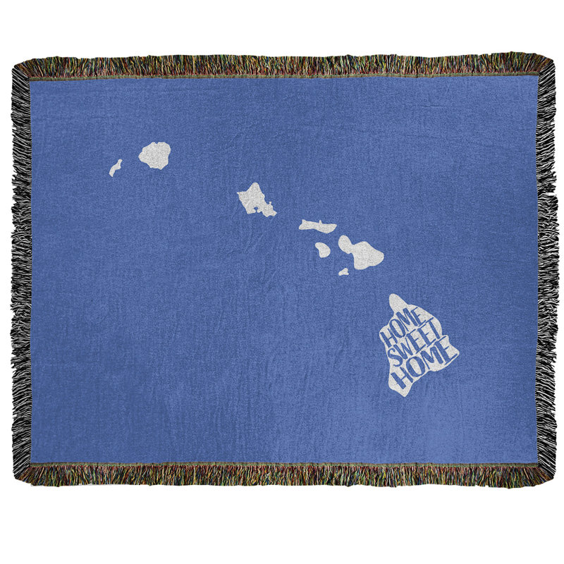Jeté en coton tissé doux hawaii, l 37 po x L 52 po, Rose