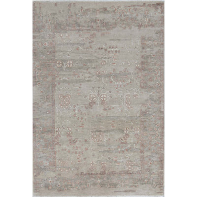 Himalayan One-of-a-Kind 6'9" X 10' Viscose Area Rug in