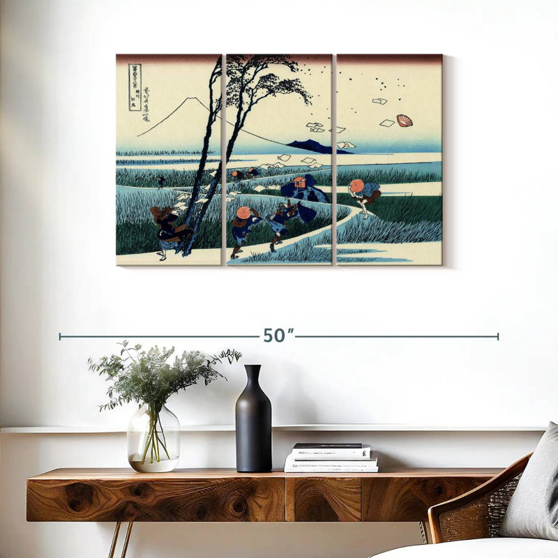 Alvord Ejiri In The Suruga Province, 24" H x 38" W