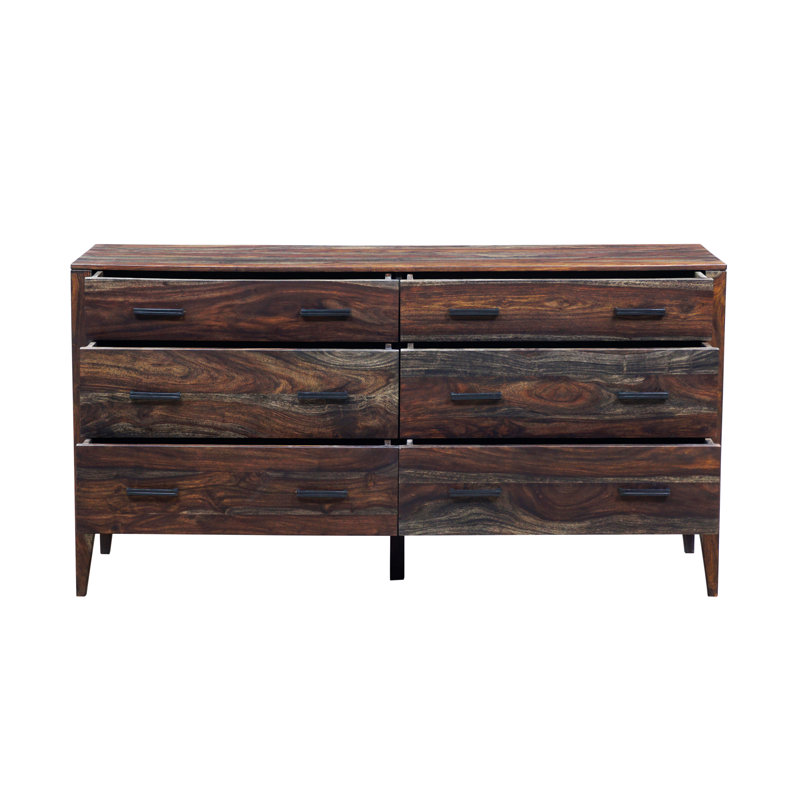 Commode double 6 tiroirs Mariann