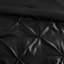 Édredon 7 pièces en grand noir - style élégant l 90 po x l 90 po l 20 po l 26 po l taies décoratives 3 coussins décoratifs 60 po l 80 po l Jupe de lit Allure Beautiful Design & Decor-119384981-119384991