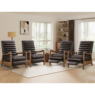 Fauteuil inclinable club 26 po Mid-Century