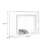 Black Solid + Manufactured Wood Freestanding Fireplace-1280859784-1280859786