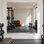 Ensemble de miroirs muraux pleine longueur rectangulaires pour gym à domicile et en verre trempé