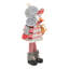 Bonhomme de neige gris chaud