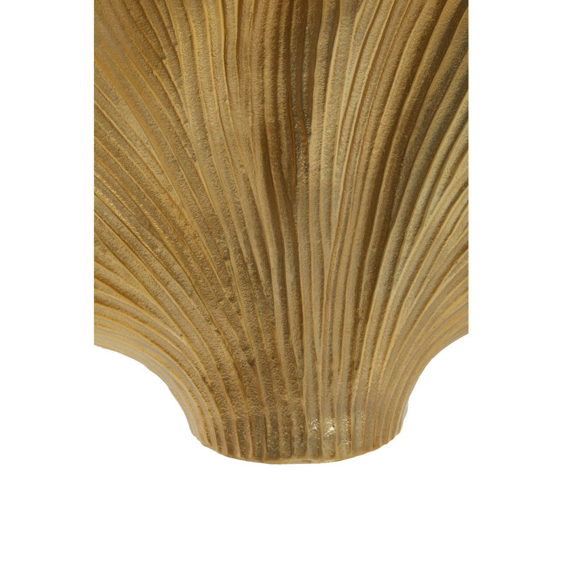 Latasha Ceramic Table Vase, Gold, 44cm H x 32cm W x 17cm D