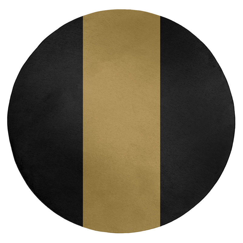 Chenille Indoor Rug, Round 5'