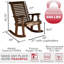 Chaise berçante Amish Casual 600 lb-72018494