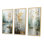 «Birch Woods Ethereal Elegance», 3 pièces