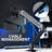Black Pneumatic Arm Single Monitor Desk Mount