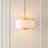 Hongyi 3 - Light Dimmable Drum Chandelier