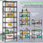 Grietje 59cm W Metal Shelving Unit