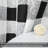 Chinester 6 Panels Buffalo Checkered Light Filtering Semi-Sheer Curtains-632596191-632596176