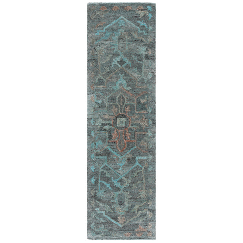 Sidea Tufted Performance Performance Oriental Rug, Runner 2'3" x 8'