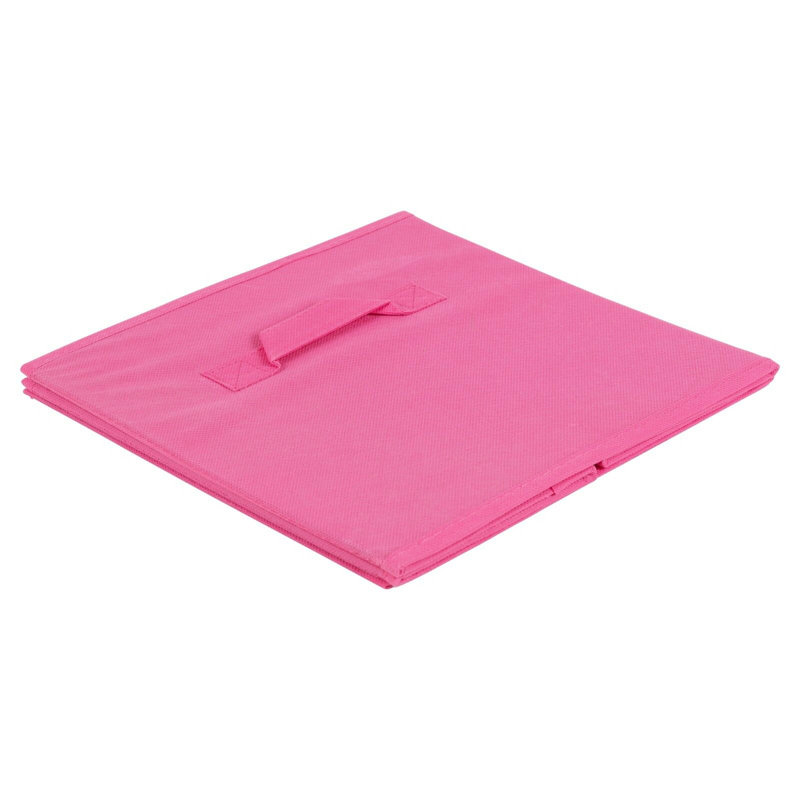 Rebrilliant Fabric Box, Dark Pink