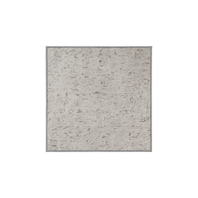 Tapis gris lavable à la machine
