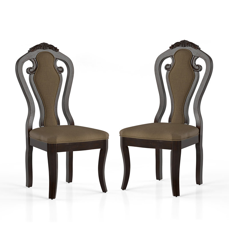 Chaise en bois massif Weirsky