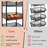 3 Tiers Rolling Cart