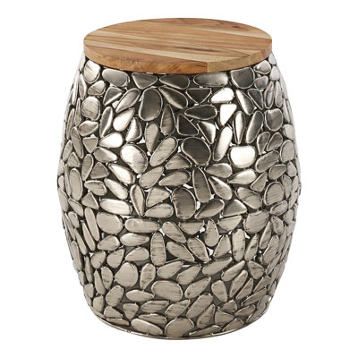 Schaumburg Metal Accent Stool