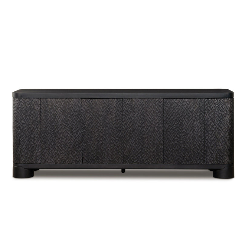 Shevall Sideboard-Carved Black Mango