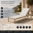 Aynura 76" Long Reclining Single Chaise-115312497