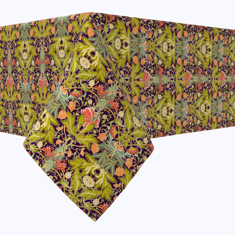 Floral 47 Cotton Tablecloths, 84" x 60"