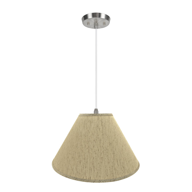 Siordia 2 - Light Unique/Statement Pendant, 12.5" H x 20" W x 7" D, Yellowish Brown