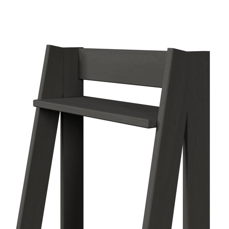 159cm H x 44cm W Solid Wood Ladder Bookcase