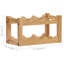 Bartolomea Floor Wine Bottle Rack Brown