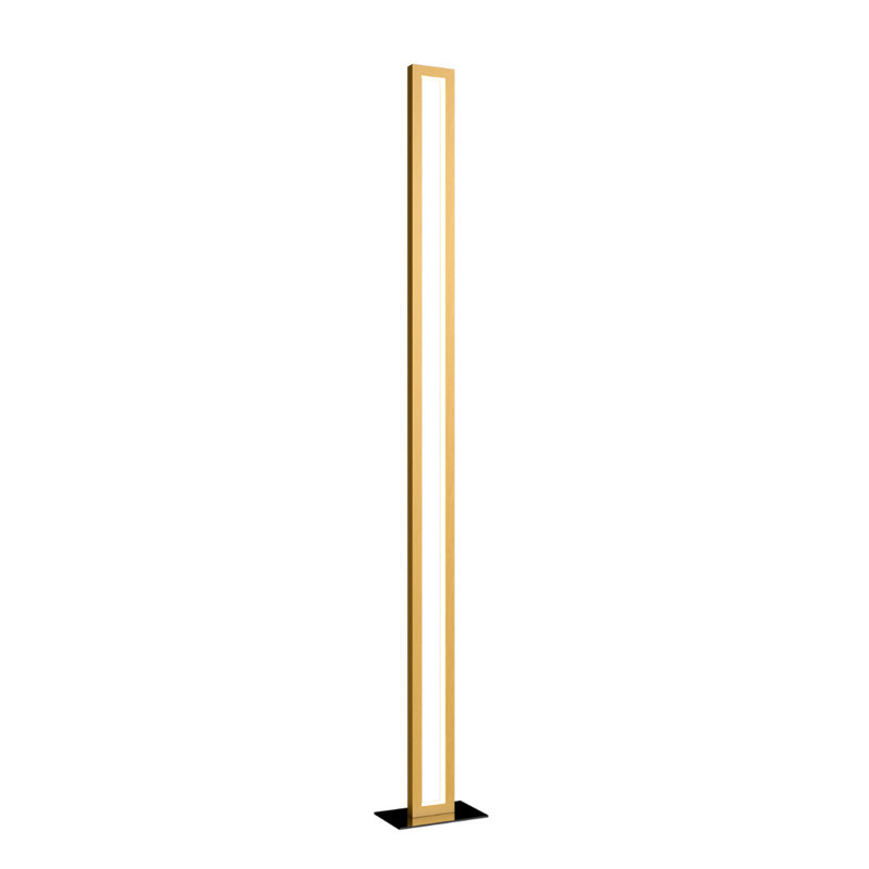 Frame LED Floor Lamp, Organic White