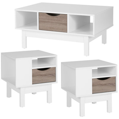 ensemble de tables basses 3 pièces Kiro
