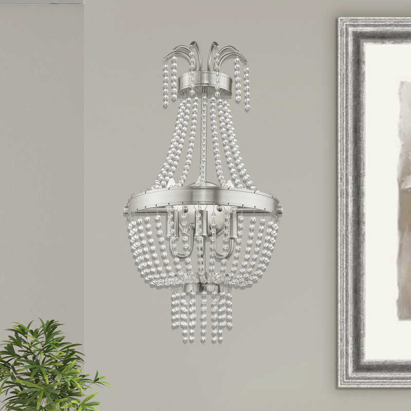 Rachedi Wall Sconce, Brushed Nickel