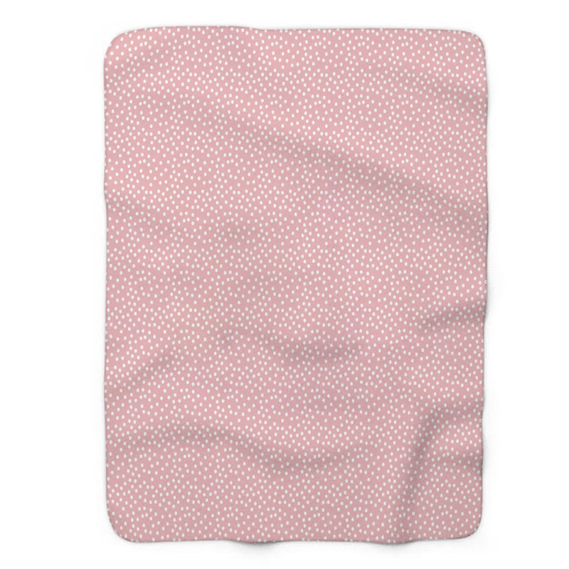 Rétro pastel Groove - 1 pièce Sherpa Premium, Lit simple