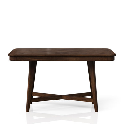 Mid-century Modern Dining Table With Cherry Appeal, 54"x34", Solid Wood + , Small Space Fit Cherry,