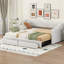 Lit de jour simple tapissier très grand avec deux tiroirs-1342916337