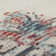 Balcony Terrace Short Pile Oriental Design Power Loom Cream/Grey/Blue Indoor/Outdoor Rug