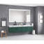 Miroir de salle de bain à DEL 82,71 x 46,83 po - Ip54 imperméable, couleur réglable, aluminium, meuble-lavabo à lumière blanche à DEL 84 x 48 po, brouillard, facile à monter,-1978449311